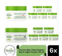 Simple Age Resist+ Facial Wash & Repair+ Cream Cleanser Duo 240ml