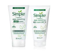 Simple Age Resisting Day Cream SPF15 50ml and Night Cream 50ml (Bundle set)