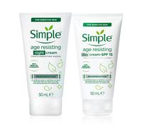 Simple Age Resisting Day Cream SPF15 50ml and Night Cream 50ml (Bundle set)