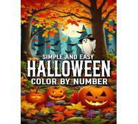 Simple And Easy Halloween Color By Number