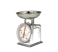 Simple And Exquisite Kitchen Metal Mechanical Spring Scale Solid Color Vegetable Food Effortless Accurate Measurement(Electroplating)