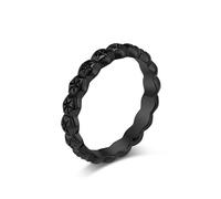 Simple And Luxurious Gold Stainless Steel Ring For Women'S Fashion Wear, Titanium Steel Hand Jewelry