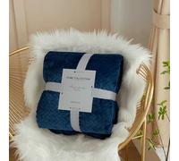 Simple And Modern Four Season Universal Wheat Ear Pattern Blanket Coral Fleece Blanket Air Conditioner Thickened Nap Blanket