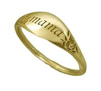 Simple And Stylish Mama Alphabet Flowers Holiday Rings Popular Jewelry Mothers Day Gifts Family Gifts Sister Gifts Thanksgiving Gifts Souvenir Gifts Rings Women Set (Gold, 10)
