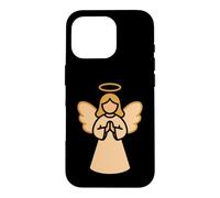 Simple Angel with Halo Case for iPhone 16 Pro