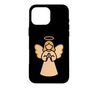 Simple Angel with Halo Case for iPhone 16 Pro Max
