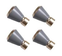 Simple Art Inspired Rod End Caps Versatile Curtain Rod Finials for Curtains Adding A Touches of Elegances to Living Space Modern Curtain Accessories