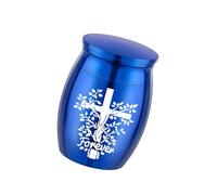 Simple Ashes Urn Memorial Jewelry Cremation Box Metal Jar Cremation Jewelry Urn Casket For Ashes Sympathy Pet Loss