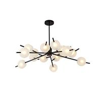 Simple Atmosphere Branches Magic Beans, Dining Room Home Living Room,G9 Nordic Postmodern Black. 15 Head