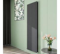 Simple Bathroom 1800×544mm Vertical Panel Designer Radiator Anthracite Double Flat Panel Central Heating Radiators