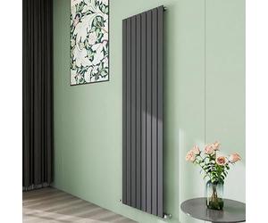 Simple Bathroom 1800×544mm Vertical Panel Designer Radiator Anthracite Single Flat Panel Central Heating Radiators