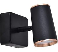 Simple Bedside Reading Lamp, Modern Bedroom Decorative Lighting Wall Light with 360° Rotating Adjustment Function, Black Metal Wall Sconce,Chandelier