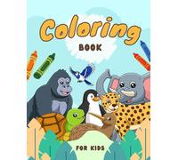 Simple & Big Coloring Book for Toddler: 60 Easy And Fun Coloring Pages For Kids, Preschool and Kindergarten Paperback