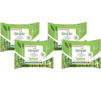 Simple biodegradable Exfoliating Face Wipes cleansing wipes to smooth skin and