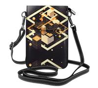 Simple Blocks This lightweight, unisex flap crossbody bag frees up your hands and is suitable for travel, holidays, and everyday use.