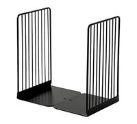 Simple Bookends Bookends Heavy Decorative Book Ends Support Simple Iron Desktop Non Slip Bookend Holder Office Organizer, 1 Pair Book Stoppers for Home(A)