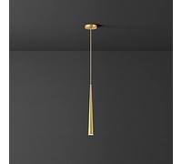 Simple Brass Bedside Chandelier Light Luxury Creat Art LED Lighting Lighting Light Restaurant Bar Decorat Ceiling Hanging LAMP Long -Term Adjustable Lighting Fixture ，Ceiling Lighting