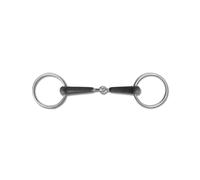 Simple break rubber bit for horse Waldhausen d