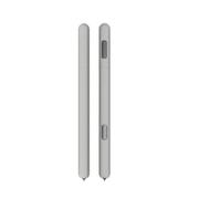 Simple Business Silicone S-Pen Cover Case For SamSung Galaxy Tab S6 S7 Soft Durable Pencil Cover Sleeve Non-Slip Smooth Cute Cartoon Tablet Stylus Pen Case (gray-S6)