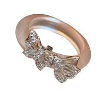 Simple Butterfly Jewelry Contemporary Plan Hoop for Women Modern Casual Formal Outfit Pairing Modern Cold Firm Hoop