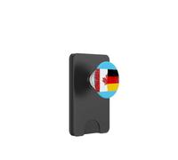 Simple Canada Germany Flag Proud German Canadian Pride Fans PopSockets PopWallet for MagSafe