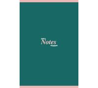 Simple Clean Lined Notebook for Notes & Ideas: For Thoughts, Notes & Everyday Reflection With Elegant & Colourful Design