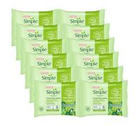 Simple Cleansing Facial Wipes 25 Each (Pack of 12)