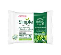 Simple Regeneration Age Resisting Cleansing Wipes 25 Pieces