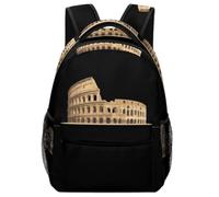 Simple Coloseum in Roma Laptop Backpacks Casual Daypacks