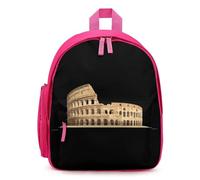 Simple Coloseum in Roma Simple Backpacks Casual Daypacks Lightweight Rucksack for Camping Hiking Travel