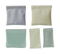 Simple Cosmetic Bags with Press Stud Closure, Waterproof PU Practical Make-Up Storage for Travellers and Professionals, Travel Make Up Organiser with Press Stud Closure, c, Mass Beauty