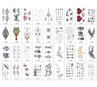 Simple, Creative, Artistic, Cute Icon Temporary Tattoos, Waterproof, Sweatproof, And Retro. 105X60MM A151