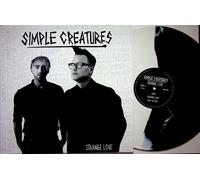 SIMPLE CREATURES Strange Love EP B&W Split Vinyl NEW Blink 182/All Time Low lp