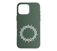 Simple Crown of Thorns Christian Symbol Case for iPhone 16 Pro Max