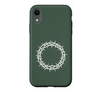Simple Crown of Thorns Christian Symbol Case for iPhone XR