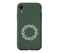Simple Crown of Thorns Christian Symbol Case for iPhone XR