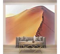 Simple Cubic Golden Desert Art 3D Wallpaper Luxury Home Dining Decor Paste Sofa Living Room The Wall for Bedroom Mural-200cm×140cm