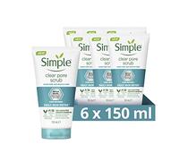 Simple Daily Skin Detox Clear Pore Scrub 6 x 150 ml