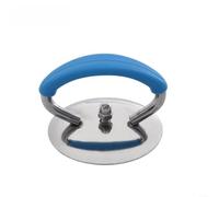 Simple Design Replacement Handle for Pot Covers Made from Polished Stainless Steel and Tough Inner Core Withstands Frequent Use (Blue)