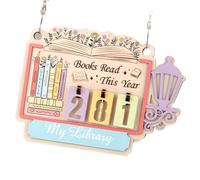 Simple Design Wooden Reading Progress Indicators Integrates Schools Home Use Reading Progress Counter Trackers Reading Tool