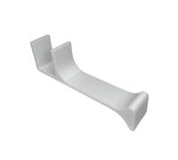 Simple Door Prop for Cats & Other Pets | Keep Cats, Dogs, or Other Pets from Shutting Door on Themselves | Easy No Screw Installation | Made in USA (White)