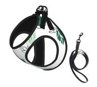 Simple Draw Fruit Avocado,Pet Harness,Adjustable Reflective Dog Harness,Pet Leash Vest,S