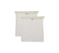 Simple Ecology 2 Pack Organic Cotton Mesh Laundry Bags for Delicates, Lingerie and Clothing, Medium