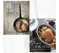 Simple effortless food big flavours [Hardcover] and Cook Simple Effortless cooking every day 2 Books Bundle Collection With Gift Journal
