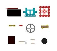 Simple Electric Motor Model Creative Assemble Science Stem Education Toy For School Physics Study Educational Physical Experiment Electric Motor Self-assembling Physics Toy