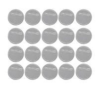 Simple Enamel Pins 20x/Set Handmade Acrylic Round Button Brooch Clear Button Pin Badge Scarf Pin Painting Badge Crafts, 40mm