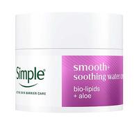 Simple Soothing Water Face Cream - With Bio-Lipids & Aloe- Hydrates & Soothes Dry, Sensitive Skin for 24 hours & Strengthens the Skin Barrier for Healthier,Stronger Skin 50 ml