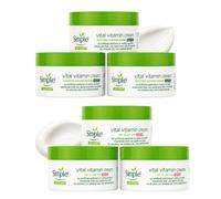 Simple Face Cream Vital Vitamin - Day & Night 3 Pack Each, SPF 15 Skincare
