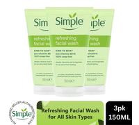 Simple Kind to Skin Face Wash Refreshing 150ml