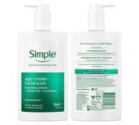 Simple Face Wash Cleanser AgeResist & Repair, PurifyGel & Hydrate Micellar 240ml (1x Age Resist+ Facial Wash & Repair+ Cream Cleanser)